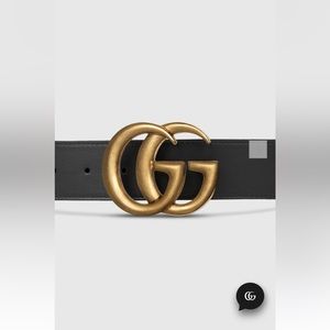Womens Gucci Wide Leather Belt